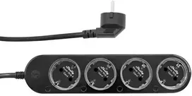 Shelly Group Išmanus maitinimo blokas Shelly Power Strip 4 Gen4, juodas