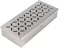 Rūkinimo dėžutė ZYLE, ZY304SB, nerūdijančio plieno, 22 x 9,8 x 4,3 cm