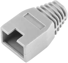 Oslona Guminis dangtelis 8p8c RJ45 kištukui, pilkas