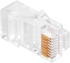 Wtyk Telefono kištukas. RJ45 8P 8C (laidas) per CAT.5E