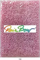 Stikliniai apvalūs karoliukai (biseris) Nr. 6/0 RainBow® 500g, spalva 150