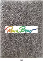 Stikliniai apvalūs karoliukai (biseris) Nr. 6/0 RainBow® 500g, spalva 148