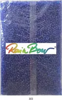 Stikliniai apvalūs karoliukai (biseris) Nr. 6/0 RainBow® 500g, spalva 303