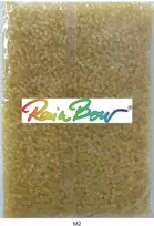 Stikliniai apvalūs karoliukai (biseris) Nr. 6/0 RainBow® 500g, spalva M2