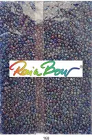 Stikliniai apvalūs karoliukai (biseris) Nr. 6/0 RainBow® 500g, spalva 168
