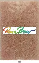 Stikliniai apvalūs karoliukai (biseris) Nr. 6/0 RainBow® 500g, spalva 207