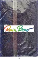 Stikliniai apvalūs karoliukai (biseris) Nr. 6/0 RainBow® 500g, spalva 8