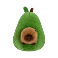 Mielas Kapibara Avokado Pliušinis Žaislas Lėlė Kapibala Miego Pagalvė Didelis Pliušinis Žaislas Gimtadienio Dovana Kawaii Kūrybingas Vaisinis Rags Lėlė Pagalvėlė 35cm