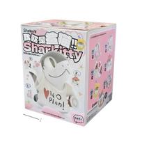 Aš esu Sharkitty serija, aklas dėžutės, rankų darbo, mielas dekoratyvinis lėlės, madingas kolekcionuojamas ornamentas, dovana žaislų kolekcionieriams