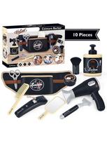 10PCS Children Pretend Play Simulation Haircut Kit Set Children Role-play Haircut Fashion Hairdresser Educational Toy Gift