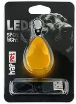 Happet LED šviečiantis pakabukas deimantas oranžinis
