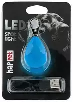 Happet LED šviečiantis pakabukas deimantas mėlynas