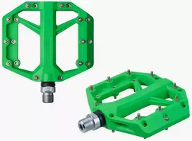 Shimano PD-GR400 Flat Pedal polkimet, vihreä