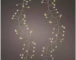 Lumineo Micro LED Compact twinkle koristevalosarja ulkokäyttöön, 6 metriä