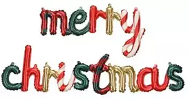 Party Deco PartyDeco Balon foliowy Merry Christmas mix 98398