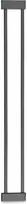 Hauck Safety Gate Extension 9 cm -turvaportin jatkopala, tummanharmaa