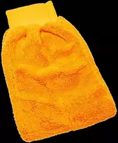 KOCH CHEMIE Mikropluoštas cleaning mitt, Pirštinė apmušalų valymui, oranžinė