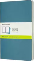 Moleskine 3 Cahier Journals 13x21 lygių sąsiuvinių rinkinys
