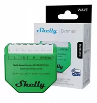 Shelly Wave Dimmer EU LR išmanusis pritemdymo valdiklis Žalias