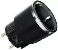 Shelly Wave Plug S - Z-Wave 800 smart socket Juodas