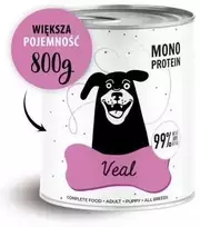Šunų Maistas - PAKA ZWIERZAKA Pepe Veršienos Drėgnas Maistas 800g Be Glitimo