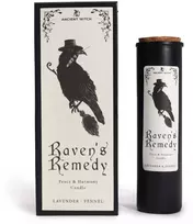 Ancient Witch Žvakė - Senovės Ragana Raven's Remedy Levanda Fennel 50h Degimo Laikas 708g