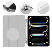 OBAL:ME MistyTab dėklas skirtas iPad Air (2020/2022/2024/2025)/iPad Pro 11 (1/2/3/4) juodos spalvos Light Gray