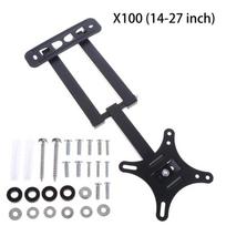For Rv Indoor Folding Tv Hanger 14-27 Inch Monitor Stand Car Rv Ceiling Lift Adjustable Kitchen Dining Caravan Room Tv Holder