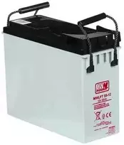 AKUMULIATORIUS 12V/55AH-MWLFT Priekinis kontaktas MW POWER