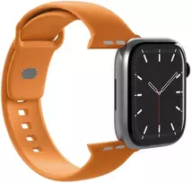 Puro Icon Silicone Strap for Apple Watch 44 / 45 / 46 / 49 mm – Oranžinis