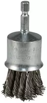 Makita Kūgio formos 28mm, su 1/4'' šešiakampiu antgaliu, Nerūdijantis plienas (Sukta viela) D-76766