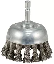 Makita Taurės formos 65mm, su 1/4'' šešiakampiu antgaliu, Nerūdijantis plienas (Sukta viela) D-76691