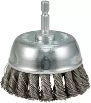 Makita Taurės formos 75mm, su 1/4'' šešiakampiu antgaliu, Nerūdijantis plienas (Sukta viela) D-76700