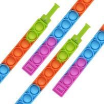 Spaudžiami burbuliukų žaislai Fidget jutimo žaislas Streso mažinimo žaislai Rinkinys vaikams ir suaugusiems Vaivorykštės nerimo mažinimo priemonės Biuro streso mažinimo žaislai
