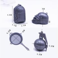 Game PLAYERUNKNOWN’S Cake Topper Anime Figure PUBG Party Happy Birthday Cake Decoration Supplies PVC Ornaments Boy Kids Gift