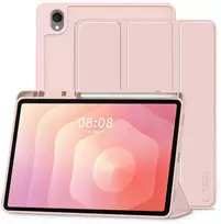 Tech-Protect SmartCase Pen dėklas skirtas Samsung Galaxy Tab S11 11.0 X730 / X736 – rožinės spalvos