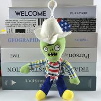 2025 New Style Plants vs Zombies Plush Pendant Cute SunFlower Peashooter Chomper Bag Keychain Decoration Stuffed Doll Kids Gift 10-18cm