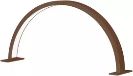 Activeshop Kosmetologinė LED lempa GLOW ARCHE II Brown