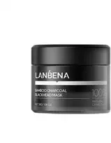 Lanbena Nulupama nosies kaukė „Bamboo Charcoal 2.0“ su aktyvuota bambuko anglimi, 30 g