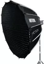 Lubinis šviestuvas Apšvietimo Įranga - MITOYA MOTION Softbox 120cm Montavimas