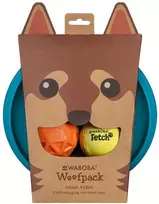 Rinkinys šuniui Waboba Woofpack 2x piłeczka 1x frisbee