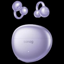 SANAG S7S AI Open-Ear Noise-Cancelling Bluetooth Headset saulėlydžio violetinė spalva