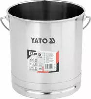 Toya Sa Poland Nerūdijančio plieno kibiras | sustiprintas dugnas | 12 l (YG-00650)
