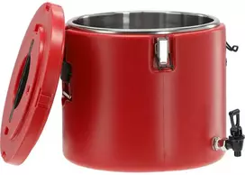Toya Sa Poland Termosas maisto transportavimui apvalus | su čiaupu | 30l (YG-09233)