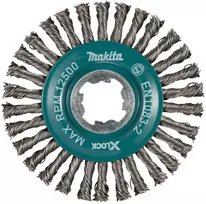 Makita Vielinis šlifavimo diskas, sukta viela, 0.5mm, Ø 115 mm, X-LOCK D-73411