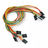 Oem 4 kontaktų lizdas-lizdas laidas - 40cm - 5 vnt