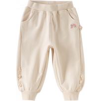 DAVE&BELLA Girls' Knit Jogger Pants 110 cm abrikosas
