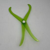 Pottery Bent Leg Caliper Sculpture Measure Diameter Plastic Clay Measuring Pottery Tool DIY Handcraft žalia