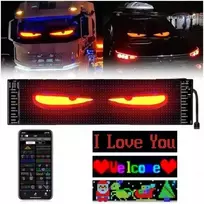 LED švieslentė "velnio akys" 70x173 mm., USB jungtis