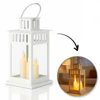 Eu Sandelis Dekoratyvinis LED žibintas su žvakės imitacija 8 x 15 cm - LAMP57B